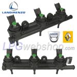 Rampe d'injecteurs gaz Landi Renzo 3 cylindres (de remplacement) – Renault / Dacia 1.0 TCe