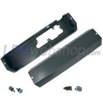 Extended Valve Housing for LPG Camper Tank with Pressure Regulator