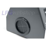 Extended Valve Housing for LPG Camper Tank with Pressure Regulator