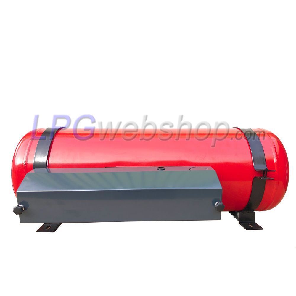 Extended Valve Housing for LPG Camper Tank with Pressure Regulator Extended Valve Housing for LPG Camper Tank with Pressure Regulator