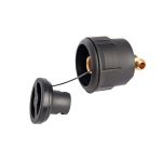 Punto de llenado GLP Bayoneta empotrada en ángulo 1/2"UNF (19 mm) + Carcasa de plástico