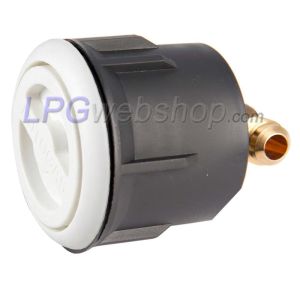 LPG-Vulaansluiting Verzonken Bajonet Haaks 1/2"UNF (19 mm) (Vulpot)
