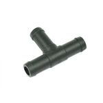 Conector en T para conexiones de agua 16x16x16mm - Plástico para manguera de agua