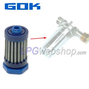 Élément Filtrant GOK 2.0 pour Filtre à Gaz Haute Pression Caramatic ConnectClean