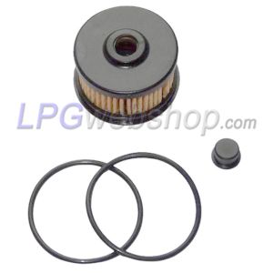 Kit do elemento de filtro GPL - Incl. O-rings e vedantes Para AG, Teleflex GFI, Necam e Koltec