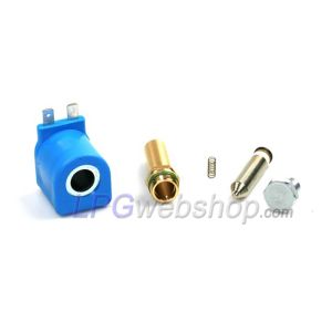 Bobina magnética Lovato de 12 V + émbolo para evaporadores de GLP tipo RGE090, RGE140