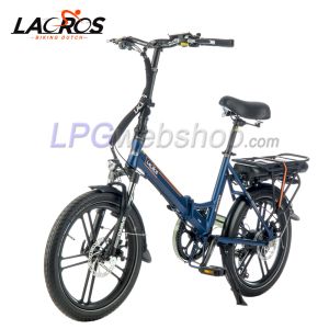 Lacros Scamper S400 Elektrische Vouwfiets Blauw
