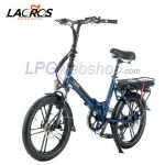 Lacros Scamper S400 Elektrische Vouwfiets Blauw