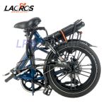 Vélo électrique pliant Lacros Scamper S400 bleu