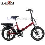 Lacros Scamper S400 Elektrische Vouwfiets Rood