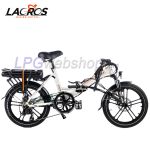 Lacros Scamper S400 Elektrisches Faltrad Weiß