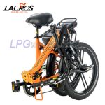 Lacros Scamper S400 Electric Folding Bike Orange