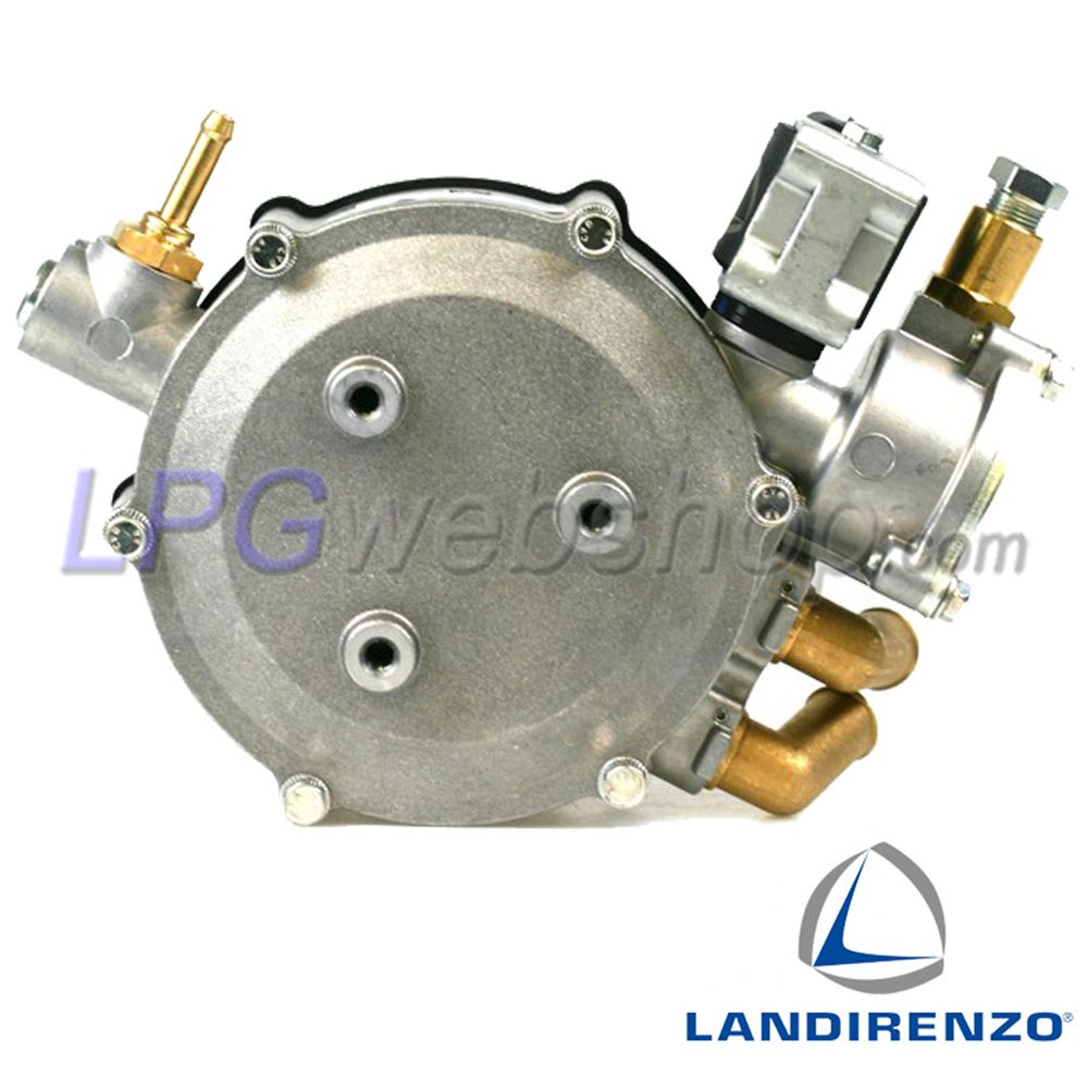 Evaporador Reductor GLP Landi Renzo LI10 Turbo Oversize 8mm con válvula de corte de gas integrada Evaporador Reductor GLP Landi Renzo LI10 Turbo Oversize 8mm con válvula de corte de gas integrada
