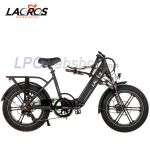 Vélo électrique pliant Lacros Mustang M250 Fatbike noir
