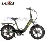 Lacros Mustang M250 Fatbike Elektrische Vouwfiets Groen