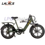 Lacros Mustang M250 Fatbike Elektrisches Faltrad Grün