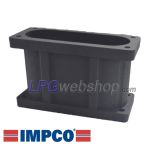 IMPCO Adapter A1-60 Unidapt: Armdeel recht 75mm voor armverlenging