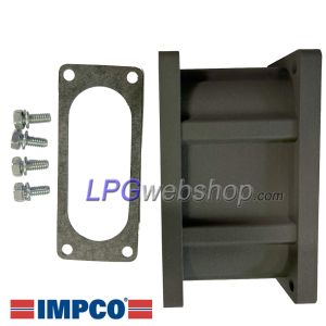 IMPCO Adapter A1-60 Unidapt: Armdeel recht 75mm voor armverlenging