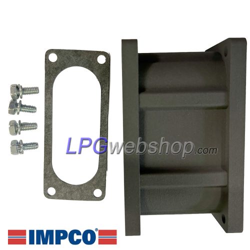 IMPCO Adapter A1-60 Unidapt: Armdeel recht 75mm voor armverlenging