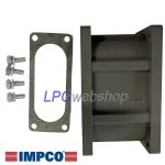 IMPCO Adapter A1-60 Unidapt: Arm piece Straight 75mm for extension arm