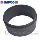 Kunststof Ophoogring Ø128mm x 50mm hoog t.b.v. TBI (Throttle Body Injection)