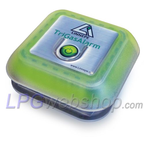 Linnepe TriGasAlarm 12V – Propano, Butano y Gas Narcótico