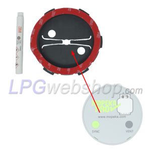 Moldura de Montagem Mopeka para Tanques Cilíndricos