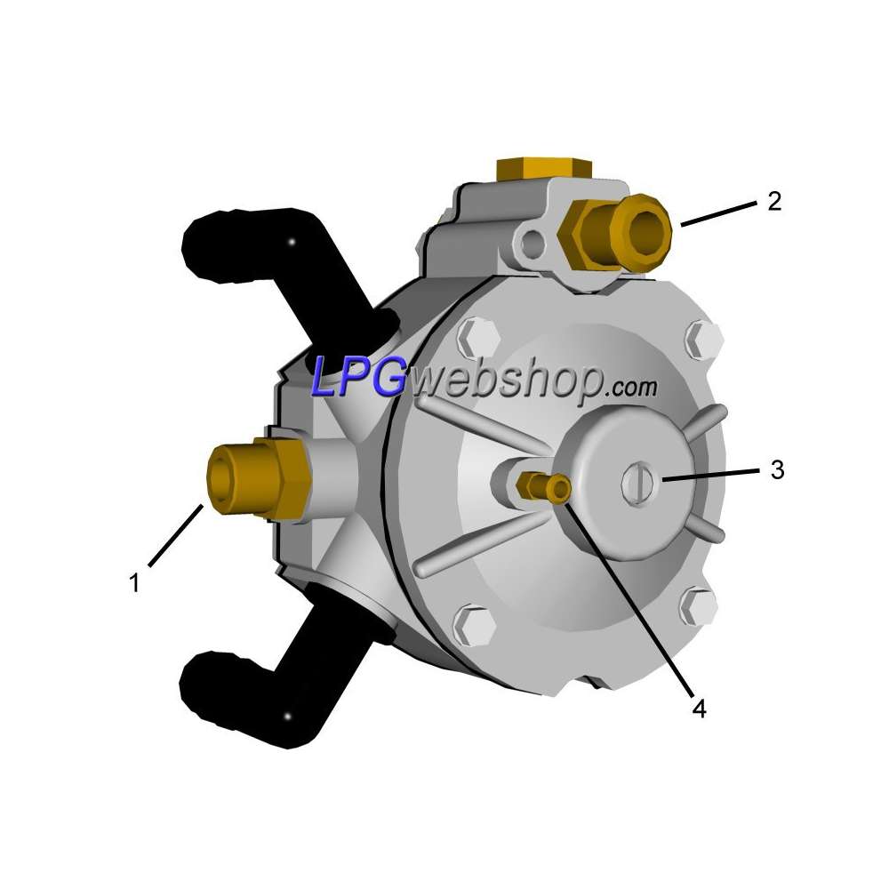 Evaporador Reductor GLP Landi Renzo LI02 (LSE98-LI02) Evaporador Reductor GLP Landi Renzo LI02 (LSE98-LI02)