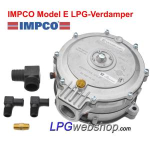Evaporador Reductor GLP IMPCO modelo E tipo EB, incluye acoplamientos