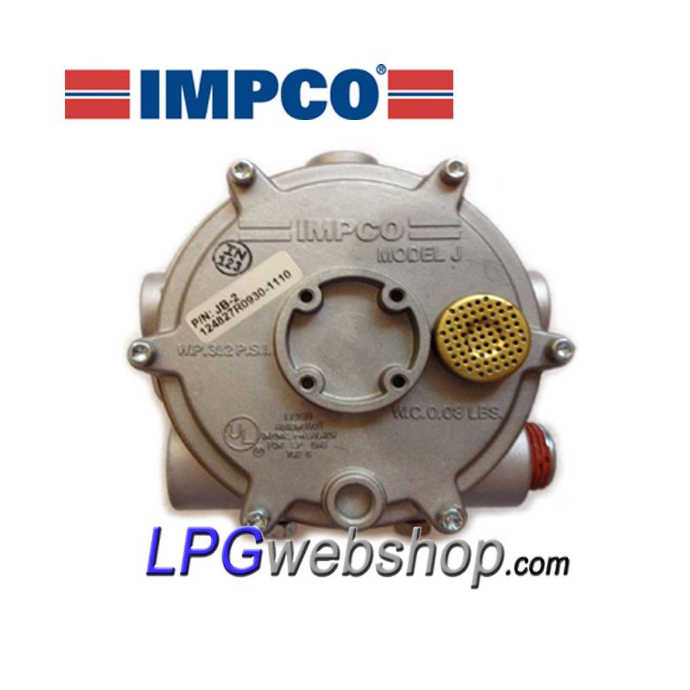 Evaporador IMPCO Modelo J / Cobra sin acoplamientos Evaporador IMPCO Modelo J / Cobra sin acoplamientos