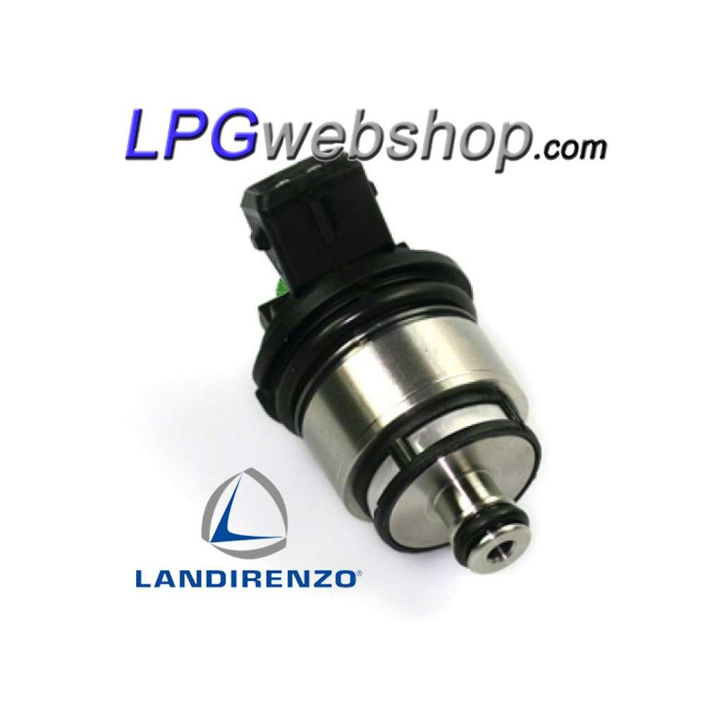 Landi Renzo Gas Injector TB/TU2522 GI25-22 Small Green MED with AMP Connector Landi Renzo Gas Injector TB/TU2522 GI25-22 Small Green MED with AMP Connector