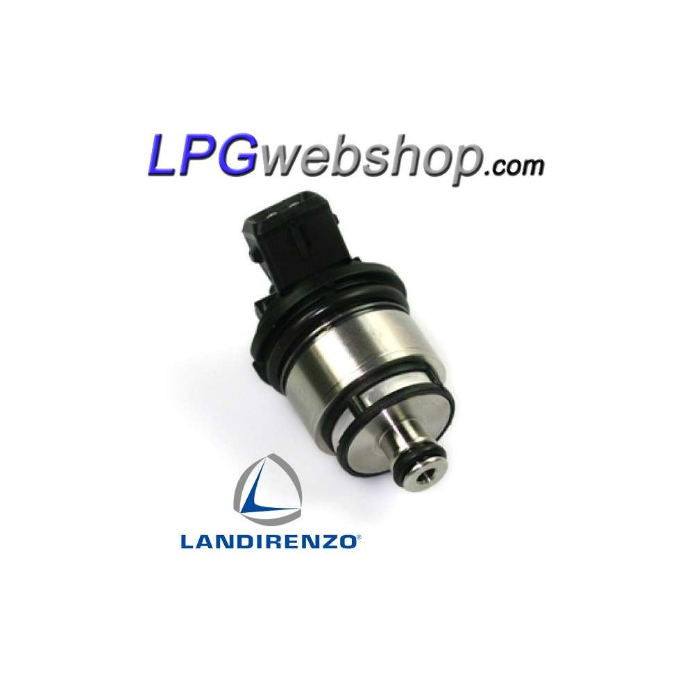Landi Renzo Gas Injector TB/TU2565 GI25-65 Medium Black MED with AMP Connector Landi Renzo Gas Injector TB/TU2565 GI25-65 Medium Black MED with AMP Connector