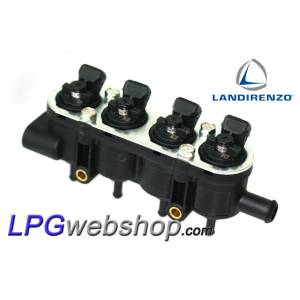 Rail 4 injetores Landi Renzo RGI MED GI 25 sem soquete de sensor