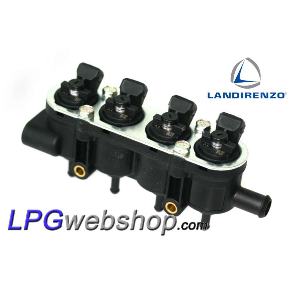 Rail 4 Injecteurs Landi Renzo RGI MED GI 25 - Sans connexion pour capteur de pression Rail 4 Injecteurs Landi Renzo RGI MED GI 25 - Sans connexion pour capteur de pression