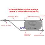 LPG-Tank Ringtank 69L (650x250) - GZWM 4-Gats incl. appendages