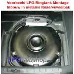 LPG Toroidal Tank 82L (720x250) - GZWM 4-Hole incl. Fittings