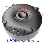 LPG Toroidal Tank 82L (720x250) - GZWM 4-Hole incl. Fittings