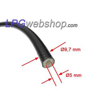 FARO Coupling piece Ø6 mm Angled 90° for Plastic LPG Pipe KF-0001 / Transfer Oil 1841 / Faro 6mm