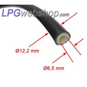 FARO 8mm Koppelstuk Ø8mm-knel voor Kunststof LPG-Leiding (KF-0002 / Transfer Oil 1842)