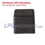 Couvercle carré à baïonnette pour point de remplissage GPL - Plastique