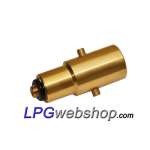 Adaptador de llenado de GLP tipo bayoneta larga M10