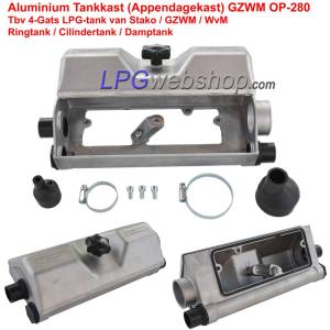 LPG Gas Tight Valve Box for 4-Hole LPG Tanks - GZWM Aluminium OP-280 ...