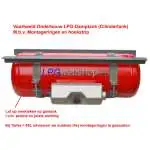 Tank Fixation Ring Set Ø320mm for Cylindrical LPG Tanks (2x Ring with Insulation)