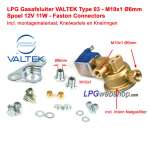 Valvola Gas GPL Valtek Tipo 03 - attacchi 6mm