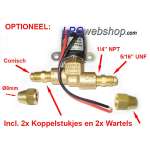 Vanne de coupure de gaz GPL Valtek Type 06 - pour tuyau de 8 mm - sans filtre