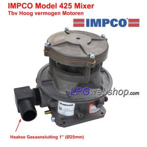 IMPCO Mixer 425 Typ CT425M-2 für hohe Motorleistung bei Flüssiggas