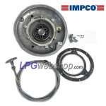 Misturador GLP IMPCO CA300AM-50-2 série 50 e 70 incl. Cabo de estrangulamento e juntas para V8