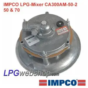 IMPCO LPG Mixer CA300AM-50-2 series 50&70 incl. Choke cable and Gaskets for V8
