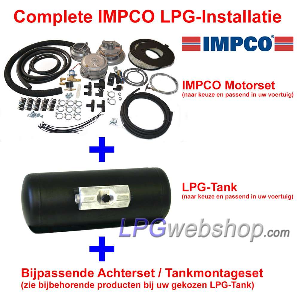IMPCO LPG Engine Conversion Kit - Direct installation on carburettor for V8 larger than 5L IMPCO LPG Engine Conversion Kit - Direct installation on carburettor for V8 larger than 5L