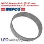 IMPCO Adapter Ring A1-61 Ø130mm Height 25mm for A1-57 Hood